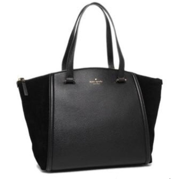 kate spade Handbags - NWT Kate Spade Black Lewis Drive Alanie ziptop bag